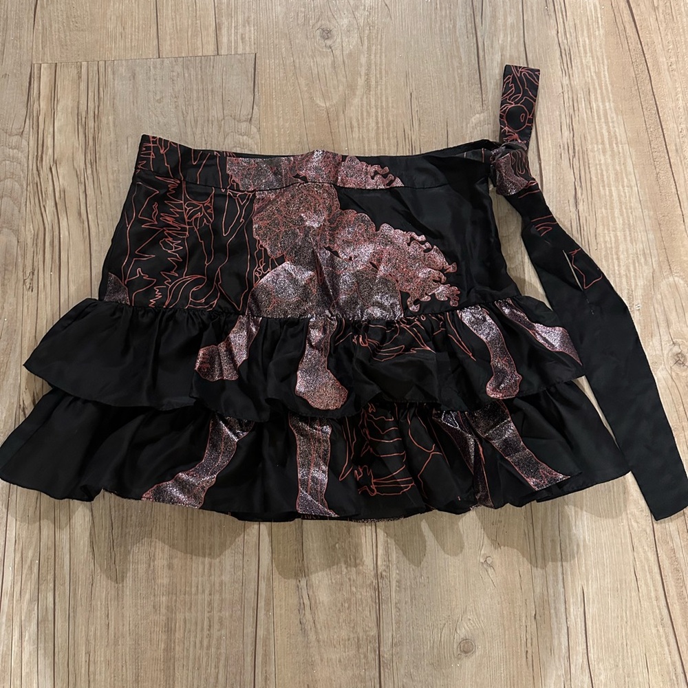 Cynthia Rowley Silk Mini Skirt